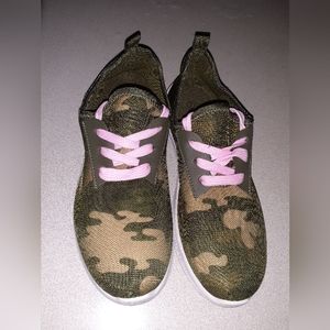 Zone Pro Green Camouflage Athletic Running  Walking Sneakers Women's Siz…